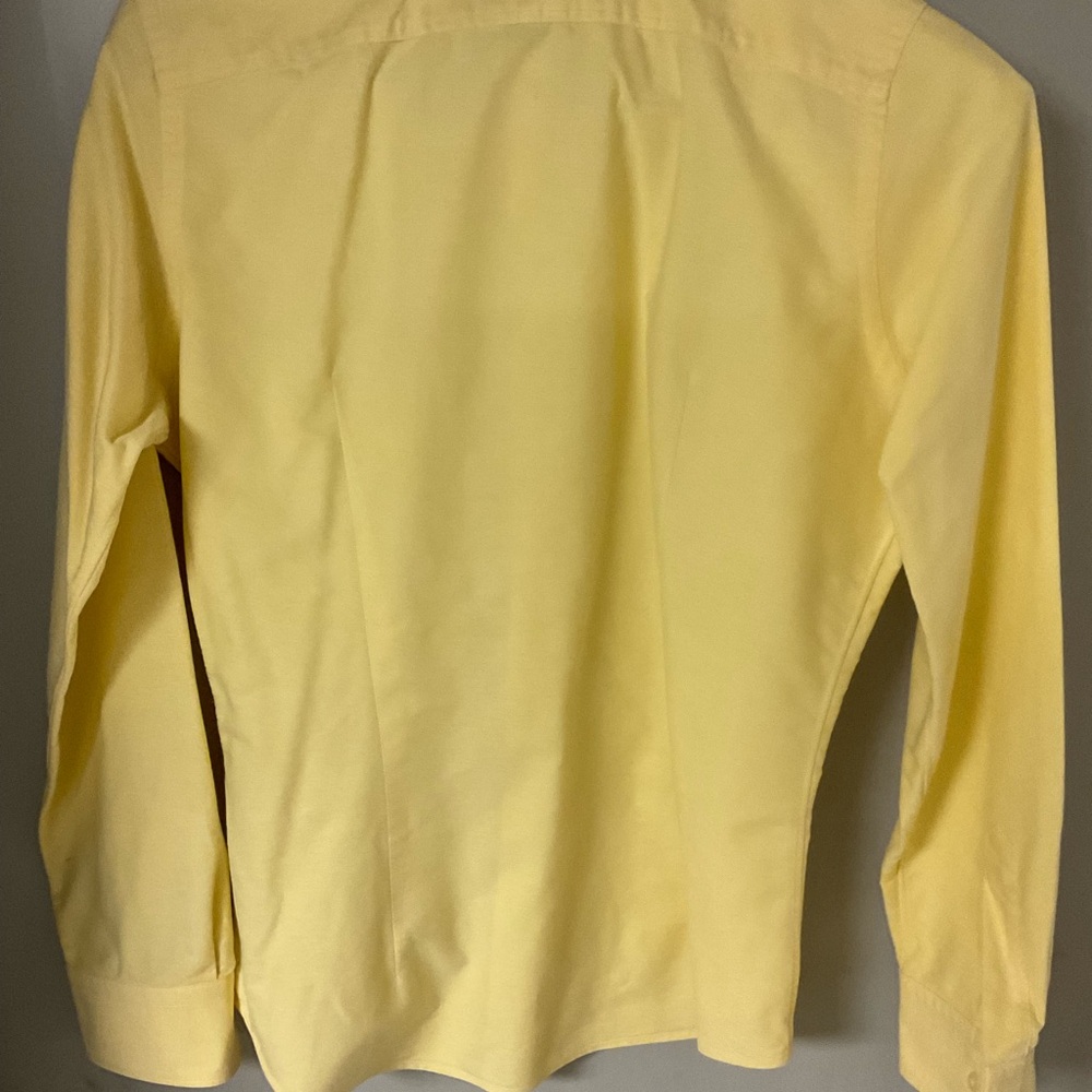 Polo by Ralph Lauren Yellow Button-Down Shirt - Picture 6 of 9